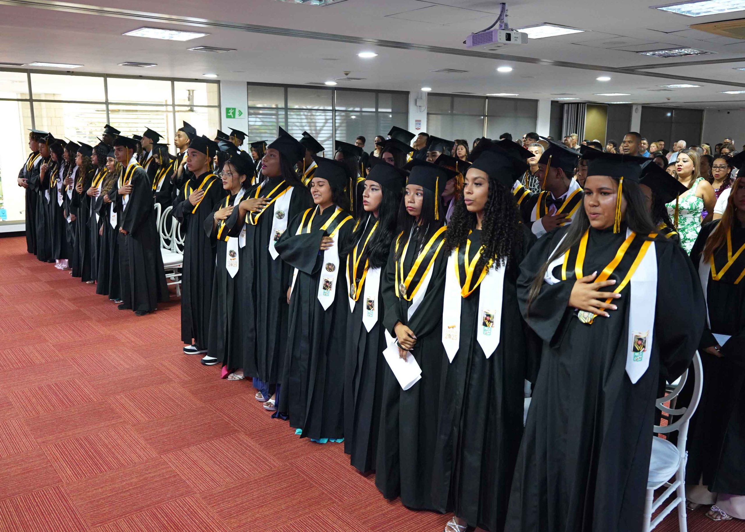 Togas universitarias en Bogotá ceremonia de grado